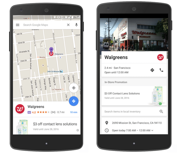 google map nouveauté