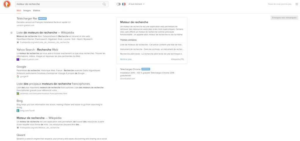 duckduckgo alternative à google